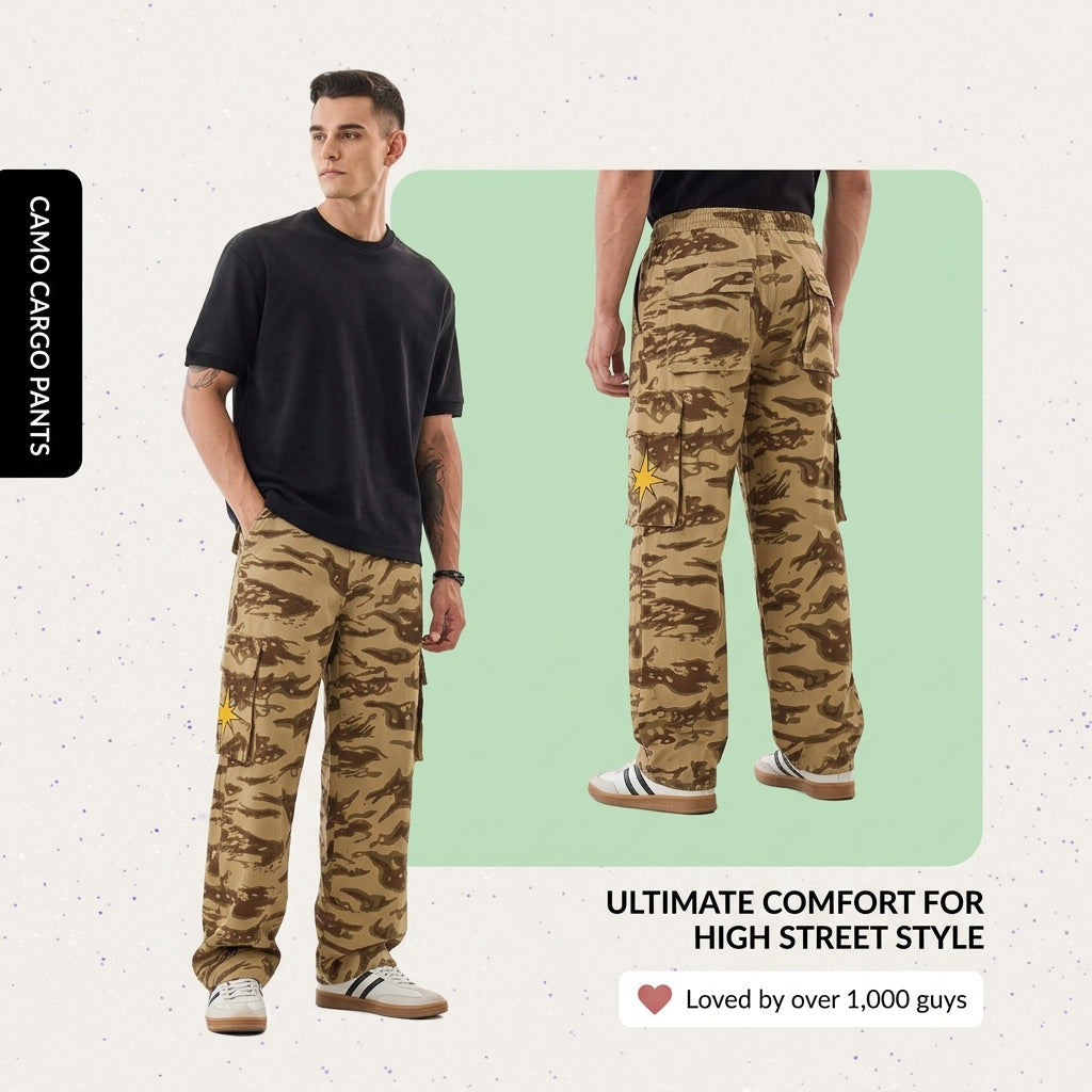American Tooling Camouflage Pants for Men