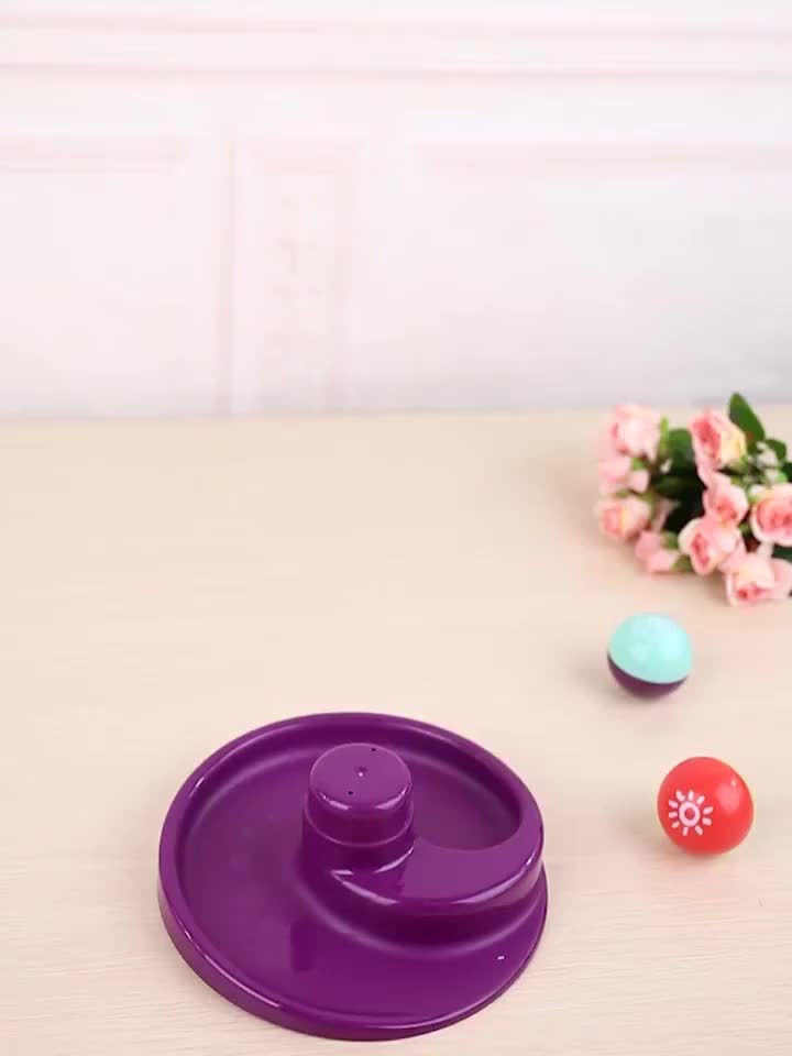 Multi-Color 5-Layer Ball Track Tower - Educational Spinning Balls Toy for Youngsters