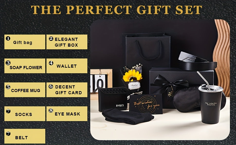 9pcs Men's Luxury Gift Set