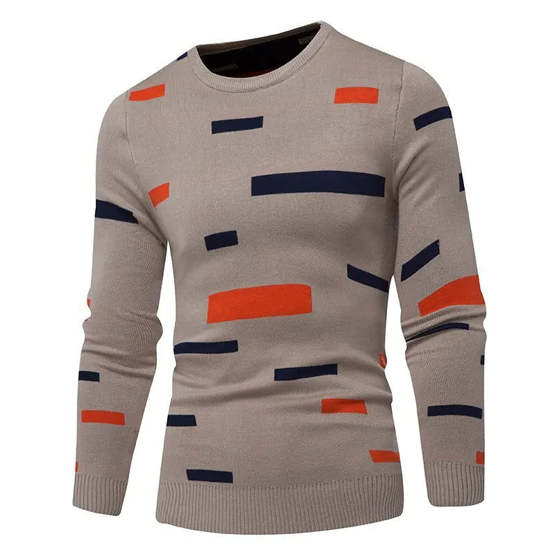 V-Neck Double Knit Sweater