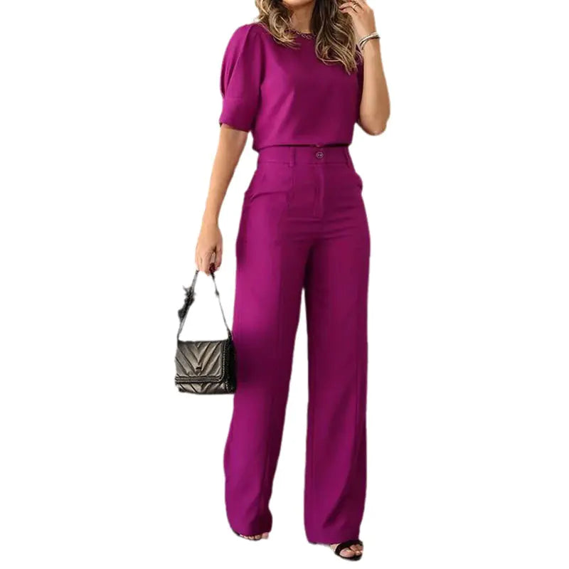 Fashion Women's Casual Two-Piece Set