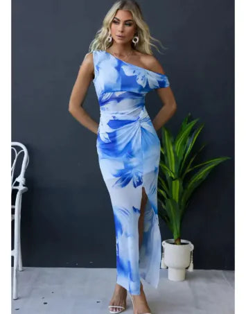 Schulterfreies Kleid für Damen