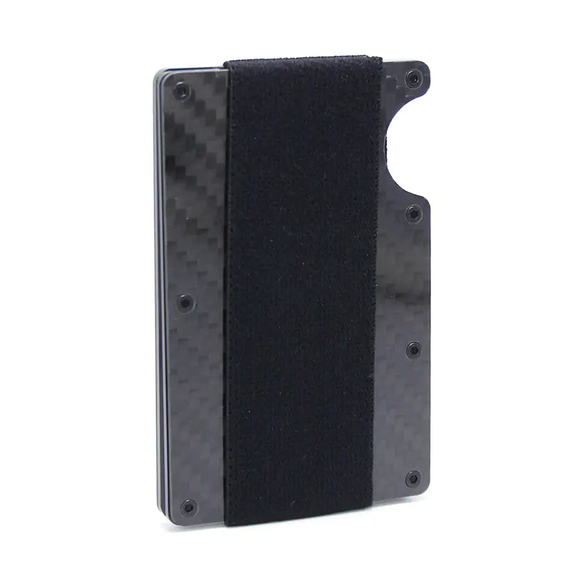 Men's Business Card Holder - RFID Carbon Fiber Wallet