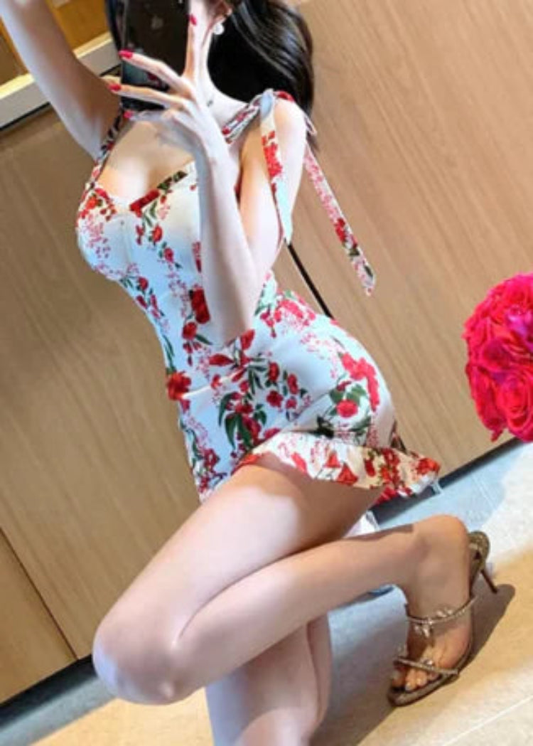 Floral Off-Shoulder Dress