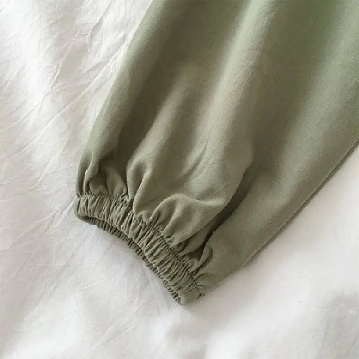 Summer Women's Casual Two-Piece Harem Pants Set