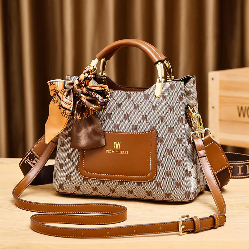 Philippines Leather Bag - Vintage Commuter Tote