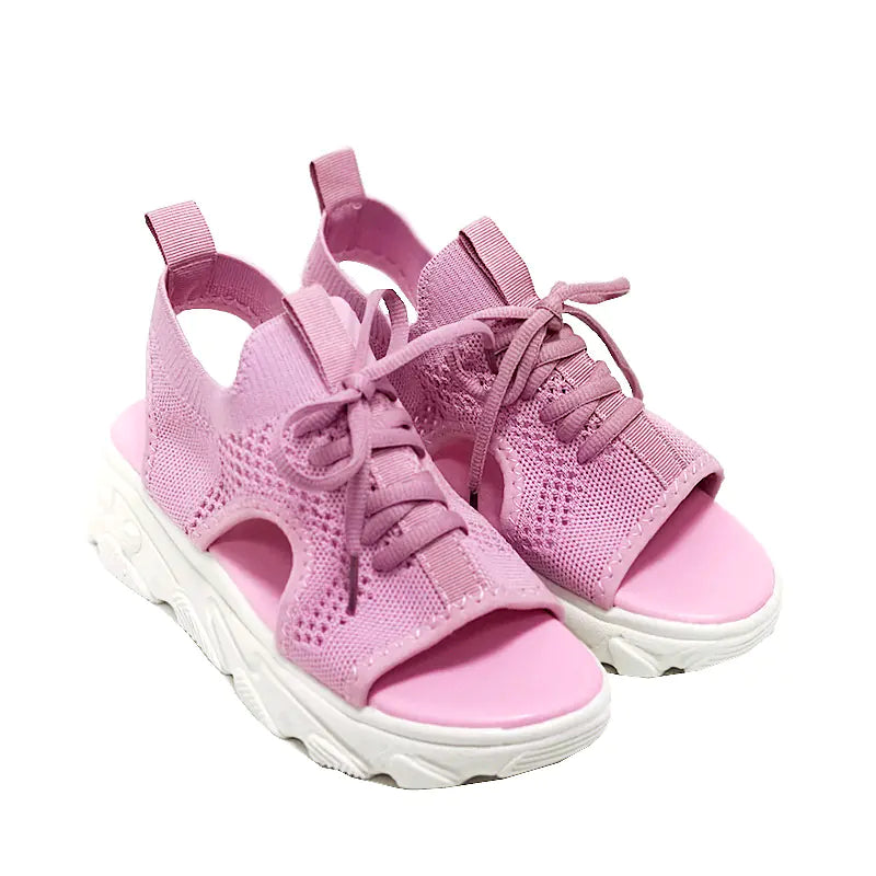 Women's Casual Flat Hollow Thick Bottom Beach Sandals - Trendy Attic Store01