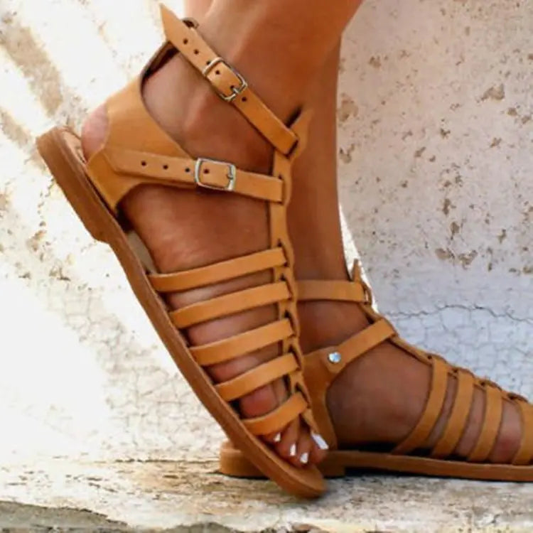 Summer Women's Flat Beach Shoes - Trendy Attic Store01