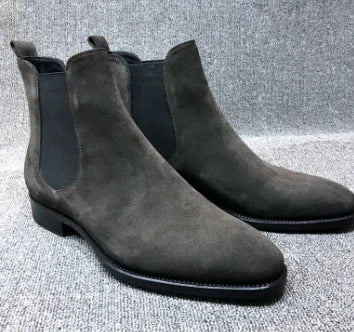 Korean Style High-Top Zipper Martin Boots