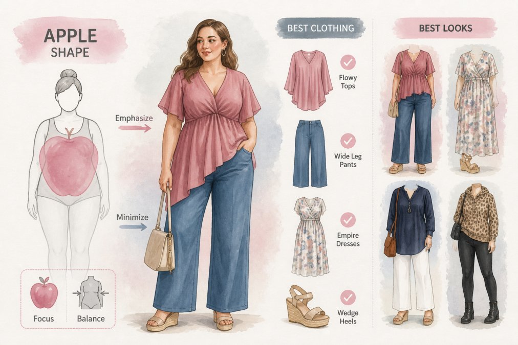 Plus Size Clothing for Apple Shape: 2026 Guide
