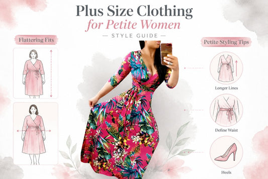 Plus Size Clothing for Petite Women: Style Guide
