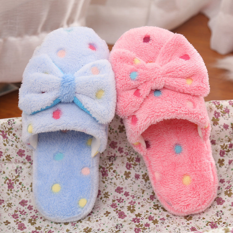 Cute Women's Cotton Slippers for Winter Comfort