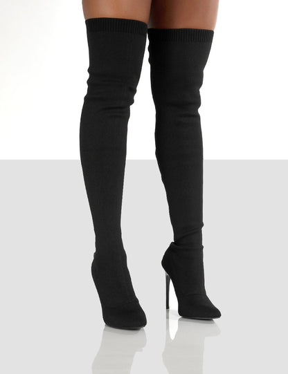Autumn Winter Over-the-Knee High Heels Boots