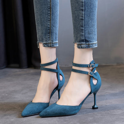 Women's Korean Style Pointed Toe High Heels