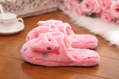 Cute Women's Cotton Slippers for Winter Comfort