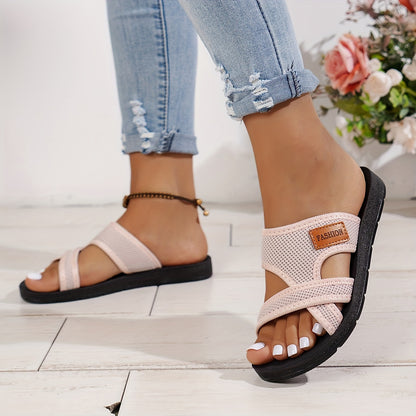 Women's Sporty Slip-On Mesh Sandals