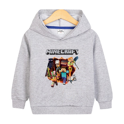 Boys' Hooded Sweatshirts - Pure Cotton Casual Tops