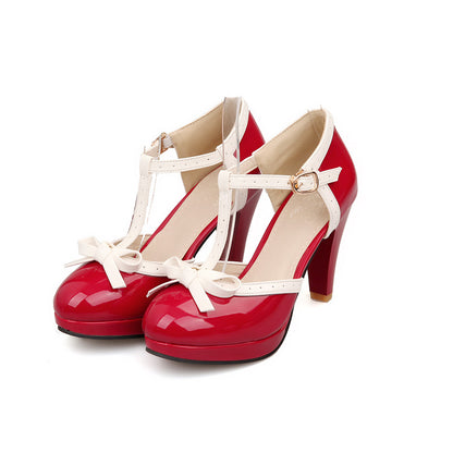 New Bowtie High Heels in Sizes 32-43