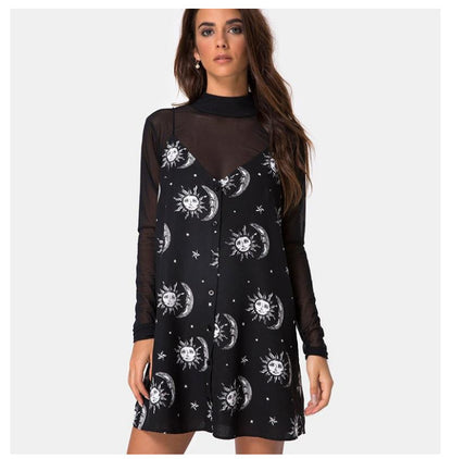 Floral Backless Summer Dress for Women