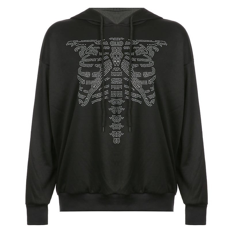Women's Hooded Pullover Long Sleeve Sweatshirt