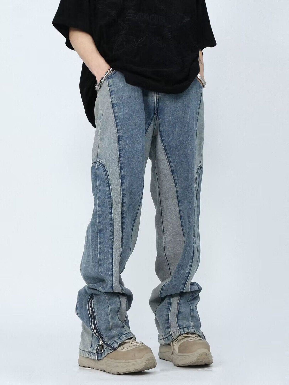 Personalized Graffiti Jeans for Men