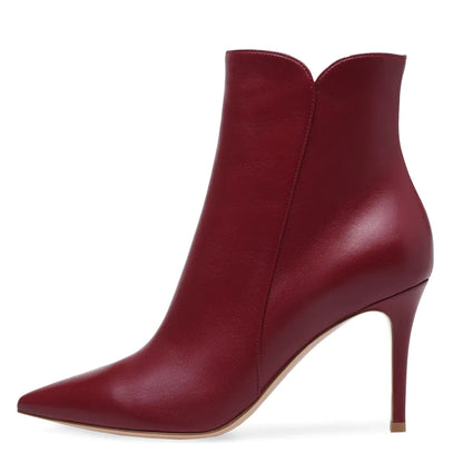 Women's Super High Heel Pointed Toe Ankle Boots