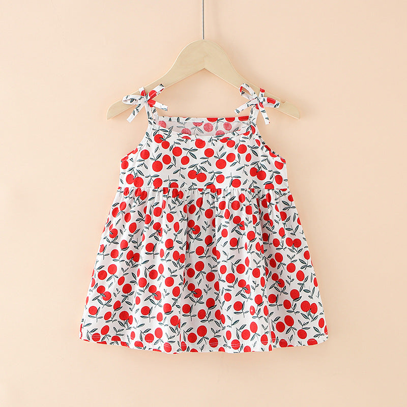 Girls' Floral Princess Dress