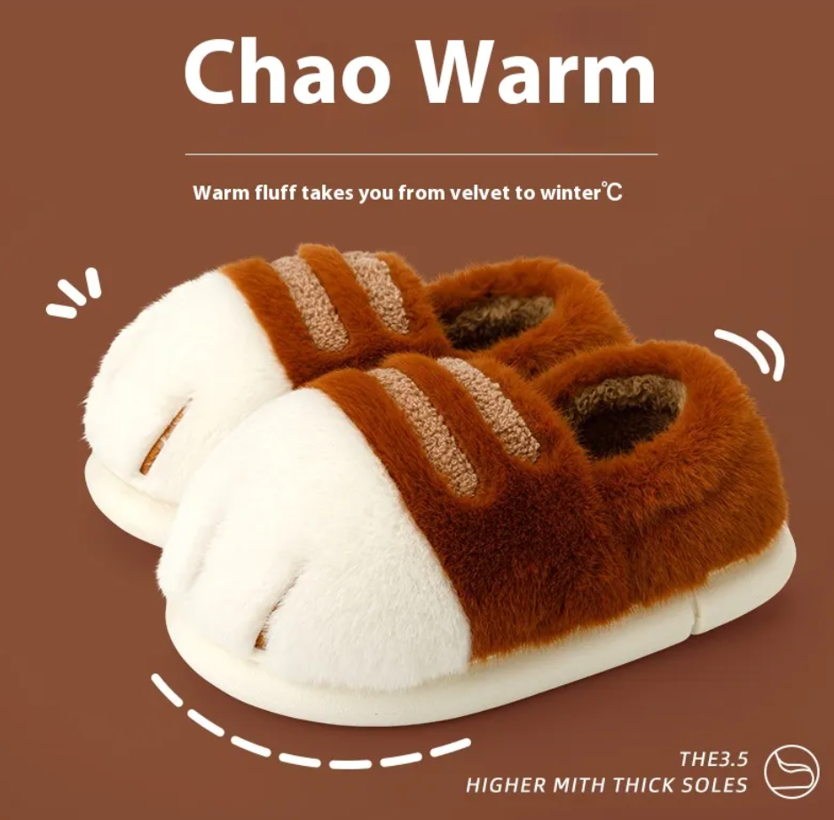 Cozy Velvet Lined Warm Slippers
