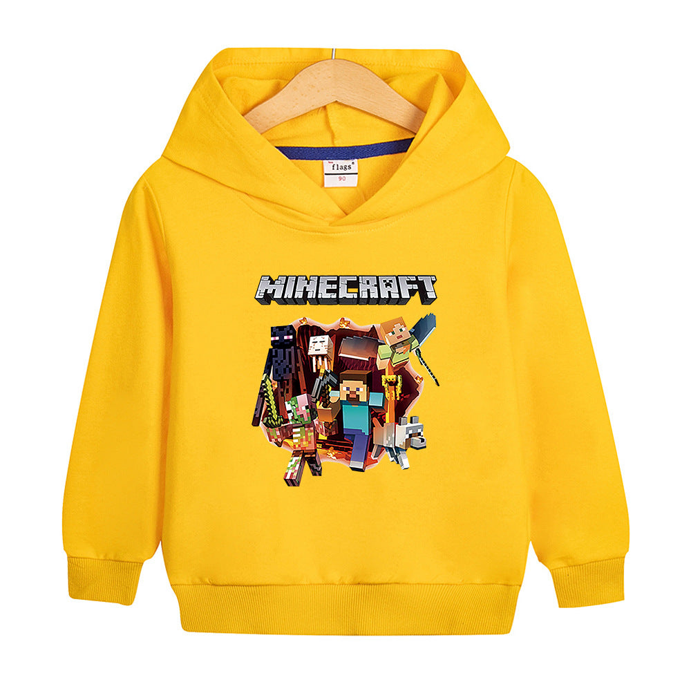 Boys' Hooded Sweatshirts - Pure Cotton Casual Tops