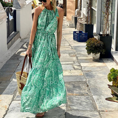Women's Sleeveless Mid-Length Fashion Dress