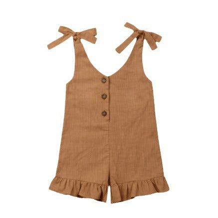 Summer Sunsuit for Girls Aged 1-6 Years
