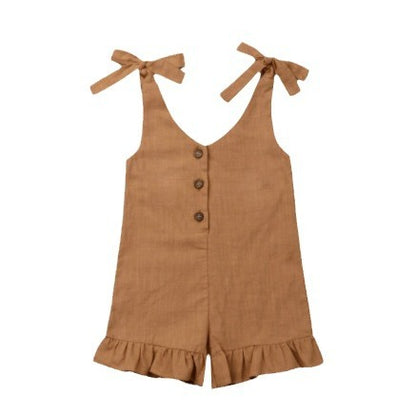 Summer Sunsuit for Girls Aged 1-6 Years