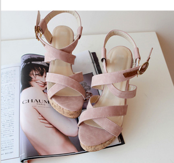 Waterproof Platform Wedge Sandals for Women