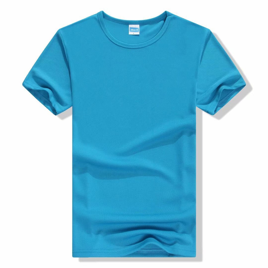 Custom Quick-Dry Round Neck T-Shirts for Events