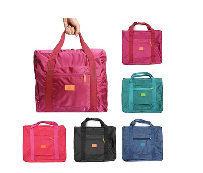 Large Capacity Printed Travel Tote Bag (Foldable)
