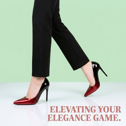 Gradient Pointed Toe High Heels