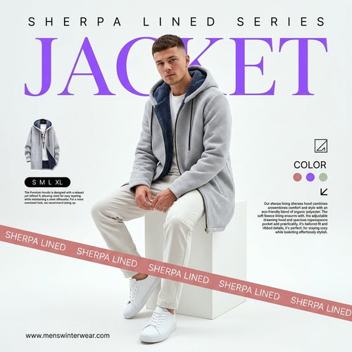 Jacket plus fleece hooded sweater coat men