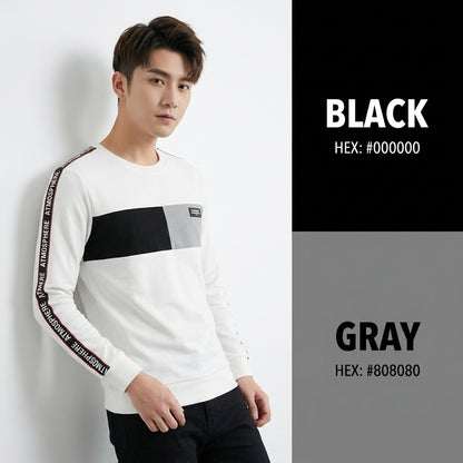 Korean Pullover Sweater for Young Men