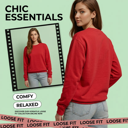 Women's Long Sleeve Round Neck T-Shirt Top