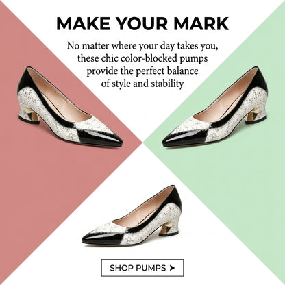High-Quality PU Leather Slip-On Pumps for Women