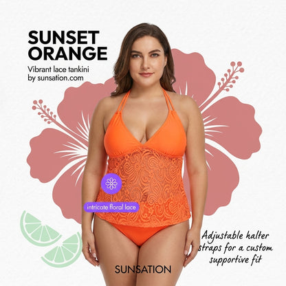 Plus Size Women's Bikini Swimsuit
