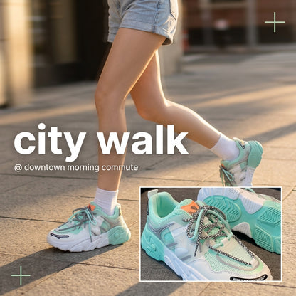 Plus Size Women's Sneakers  Comfortable Athletic Shoes