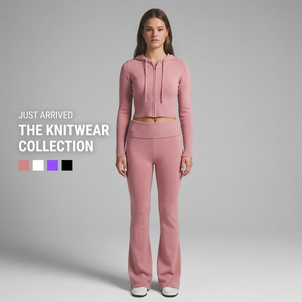 Fashion High Waist Two-piece Suit