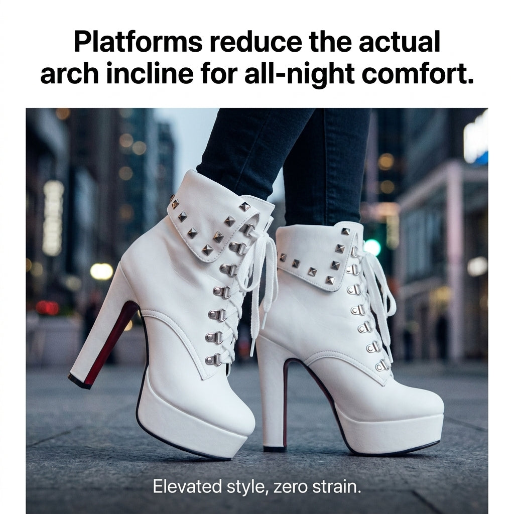 Women's High Heel Ankle Boots - Ultra High Heels