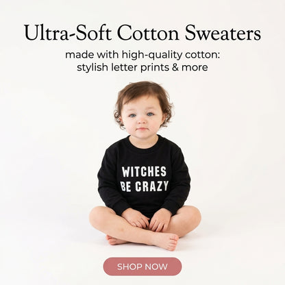 Fashionable Simple Letter Sweater