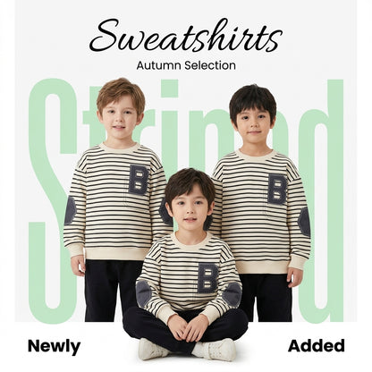 Children's Striped Sweatshirts for Boys