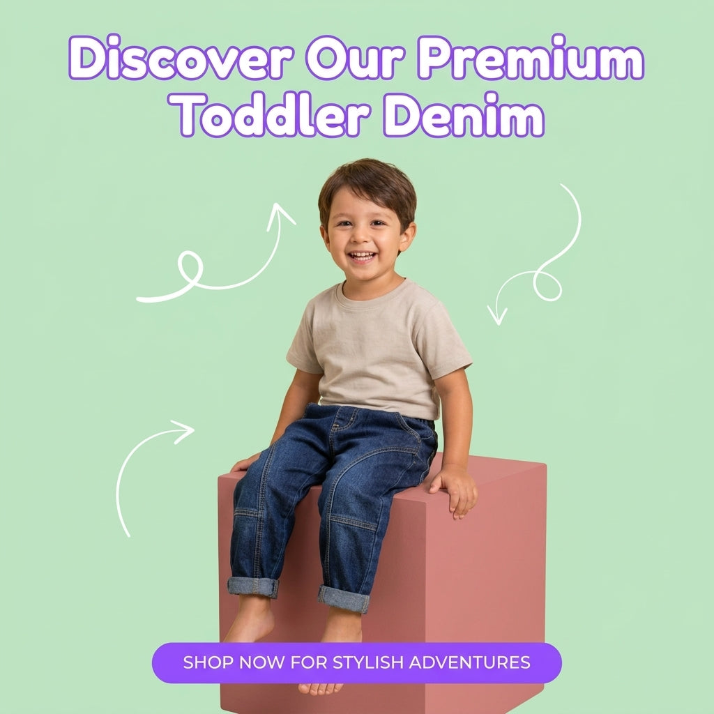 Toddler Boys' Denim Pants for Stylish Outfits