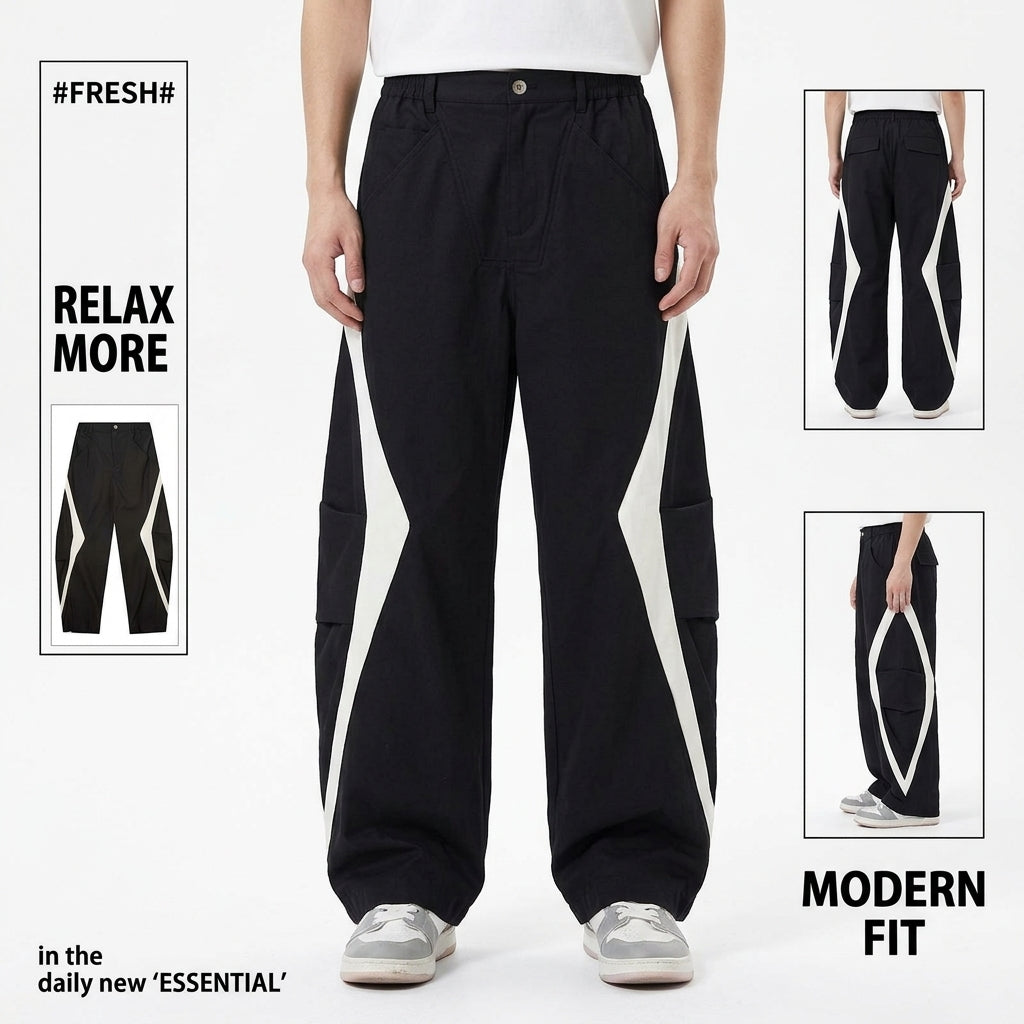 Trendy Loose Casual Pants for Men