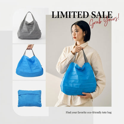 Lightweight Mini Reusable Foldable Grocery Tote Bag