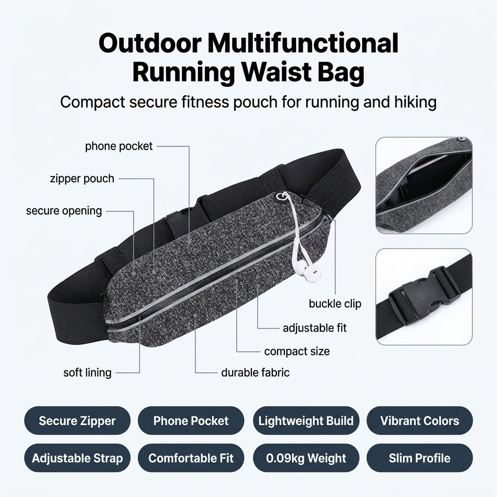 Outdoor Multifunctional Running Waist Bag
